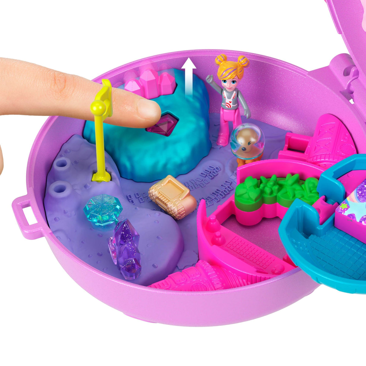 Polly Pocket Set de Juego Compacto de Planeta Polly