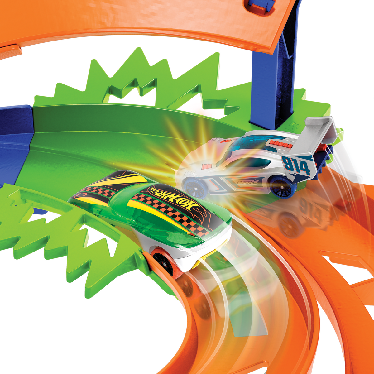 Hot Wheels Action Pista de Juguete Circuito Giro Veloz