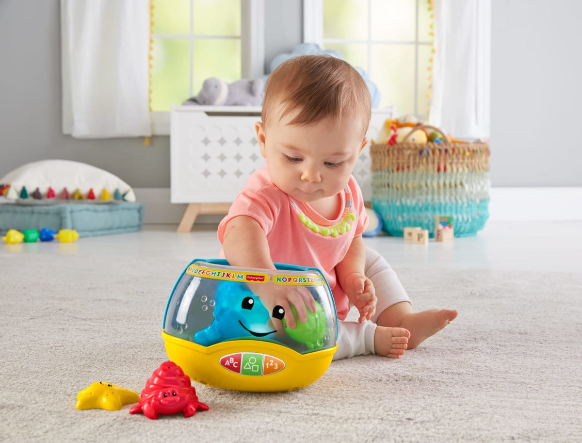 Fisher-Price Laugh & Learn Magical Lights Fishbowl Baby & Toddler Musical Learning Toy
