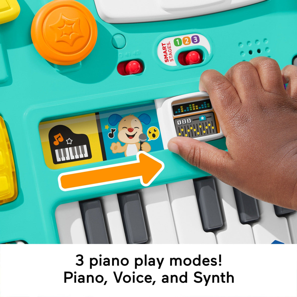 Fisher-Price Laugh & Learn Mix & Learn DJ Table, Musical Learning Toy For Baby & Toddler