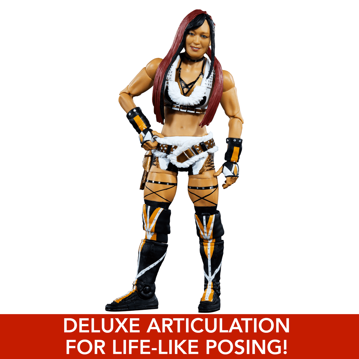 WWE Elite Iyo Sky Action Figure, 6-inch Collectible Superstar With Articulation & Accessories