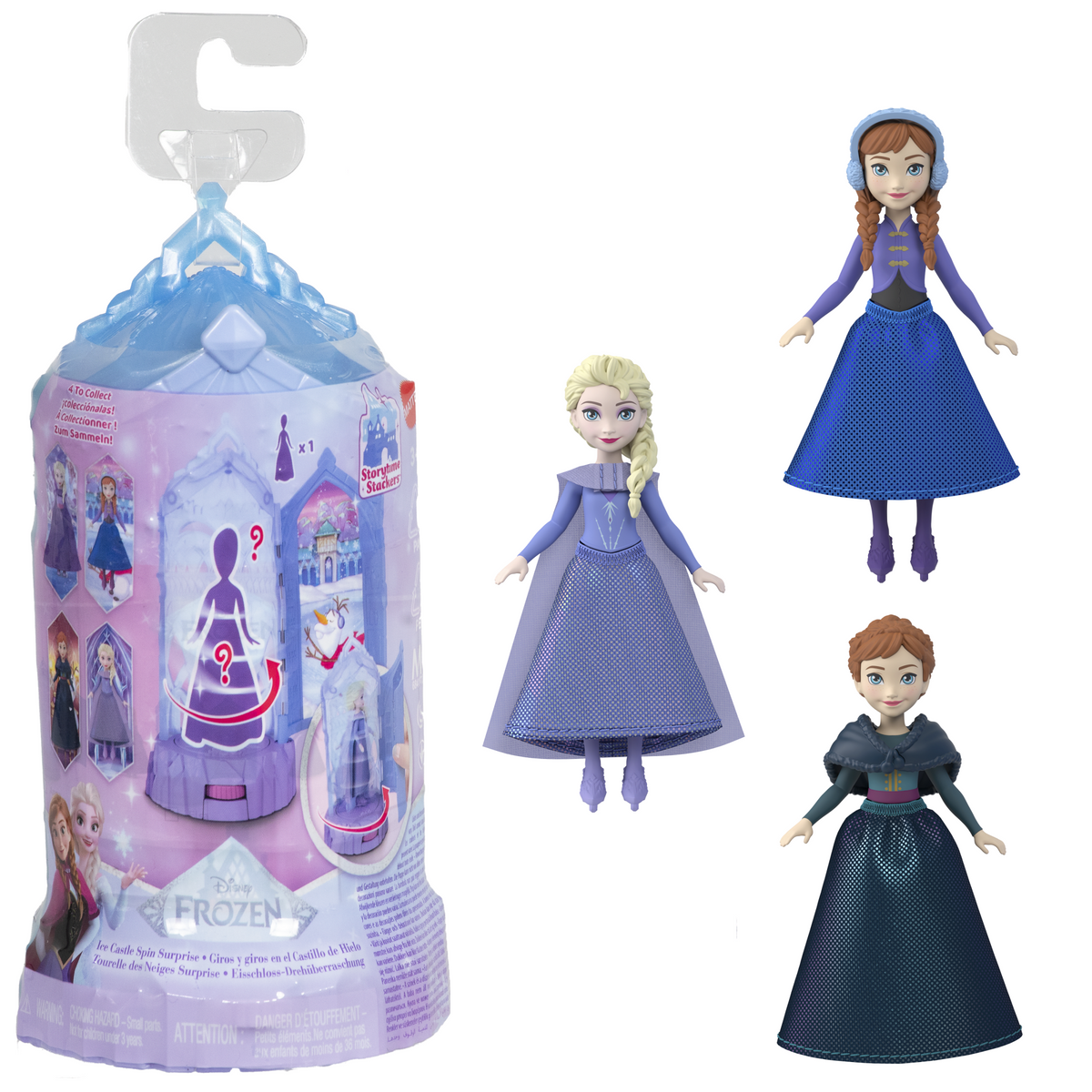 Disney Frozen Conjunto de Brinquedo Castelo de Gelo Spin Surprise