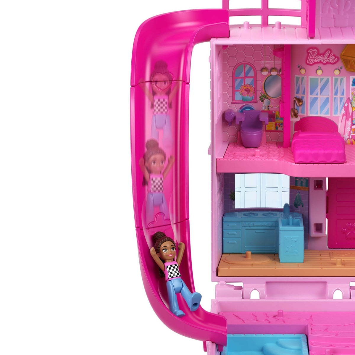 Polly Pocket Set de Juego Compacto Mundo Sorpresa Barbie