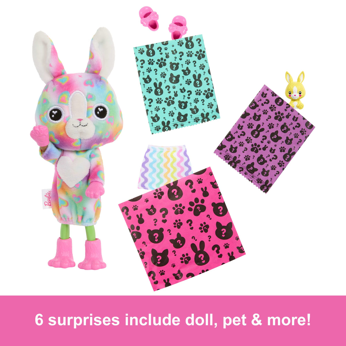 Barbie Chelsea Cutie Reveal Color Dream Series Small Doll & Accessories
